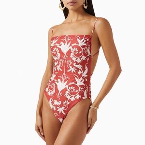Agua By Agua Bendita Ceramica Maiz Hand Embroidered Swimsuit / Bodysuit …